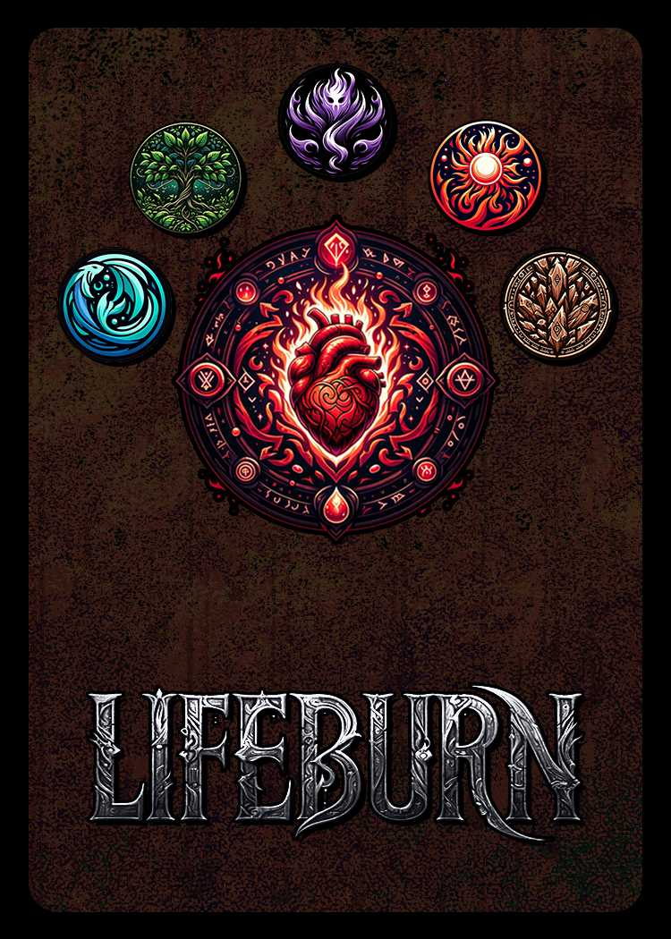 Lifeburn card back