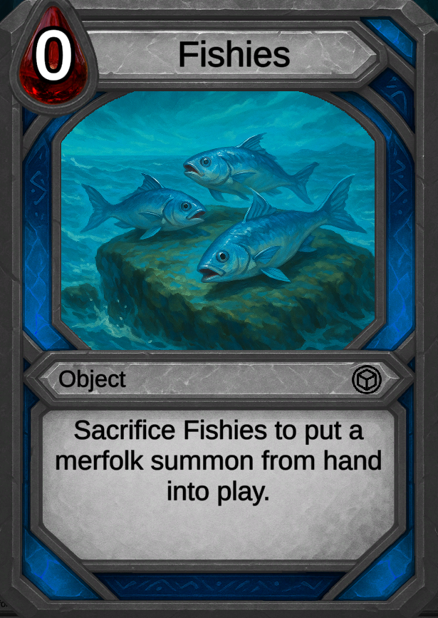 Fishies card