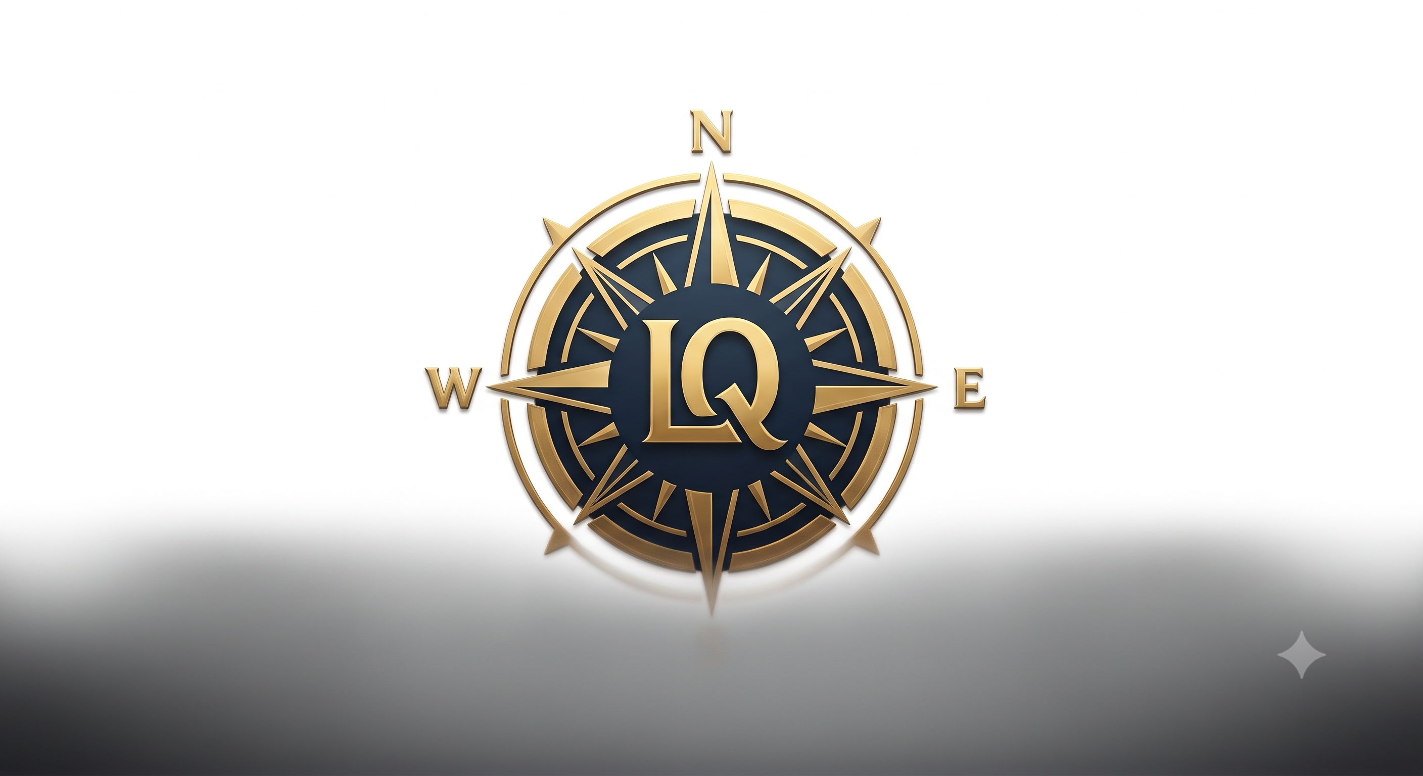 The LQ compass rose emblem