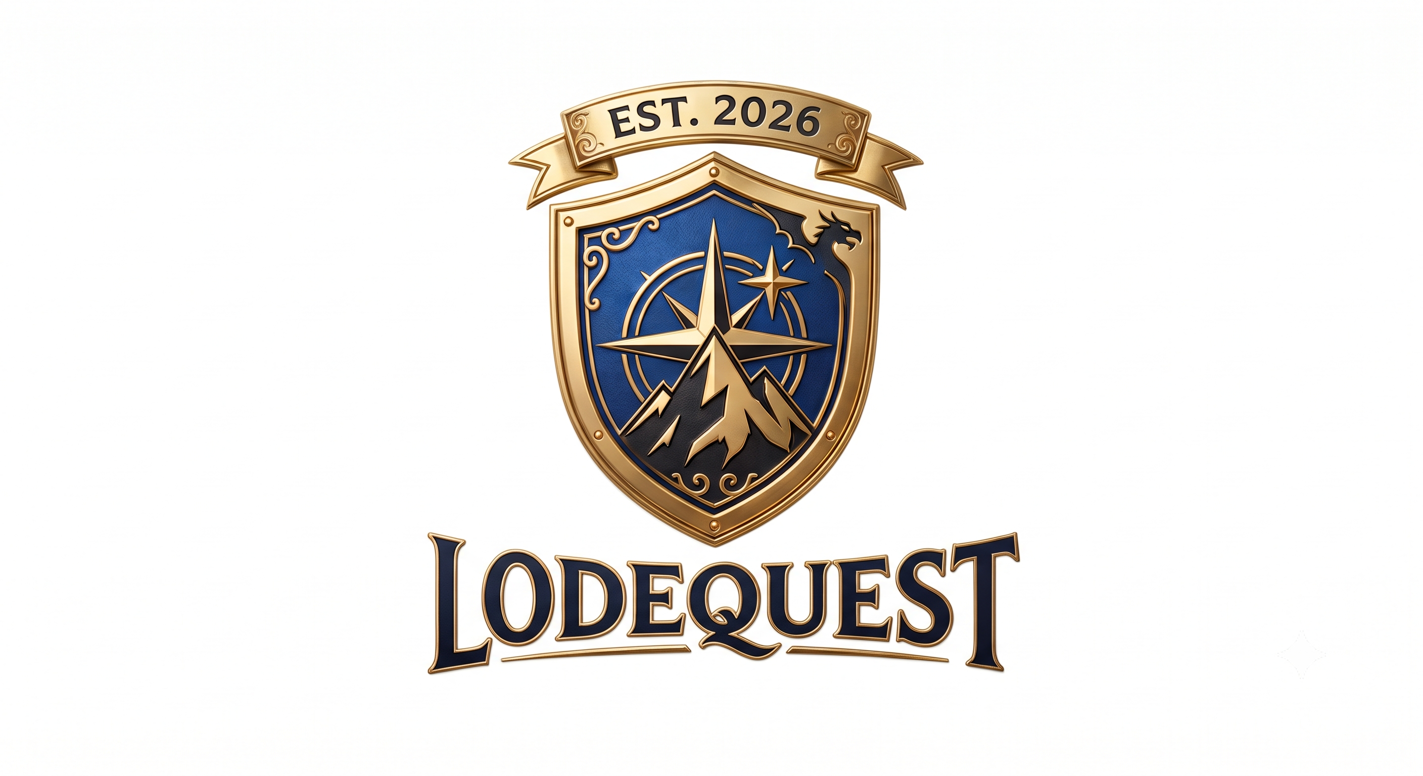 The full LodeQuest crest and wordmark